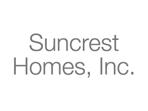 Suncrest Homes, Inc.